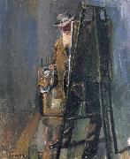 Christian Krohg Selfportrait of Christian Krohg oil painting on canvas